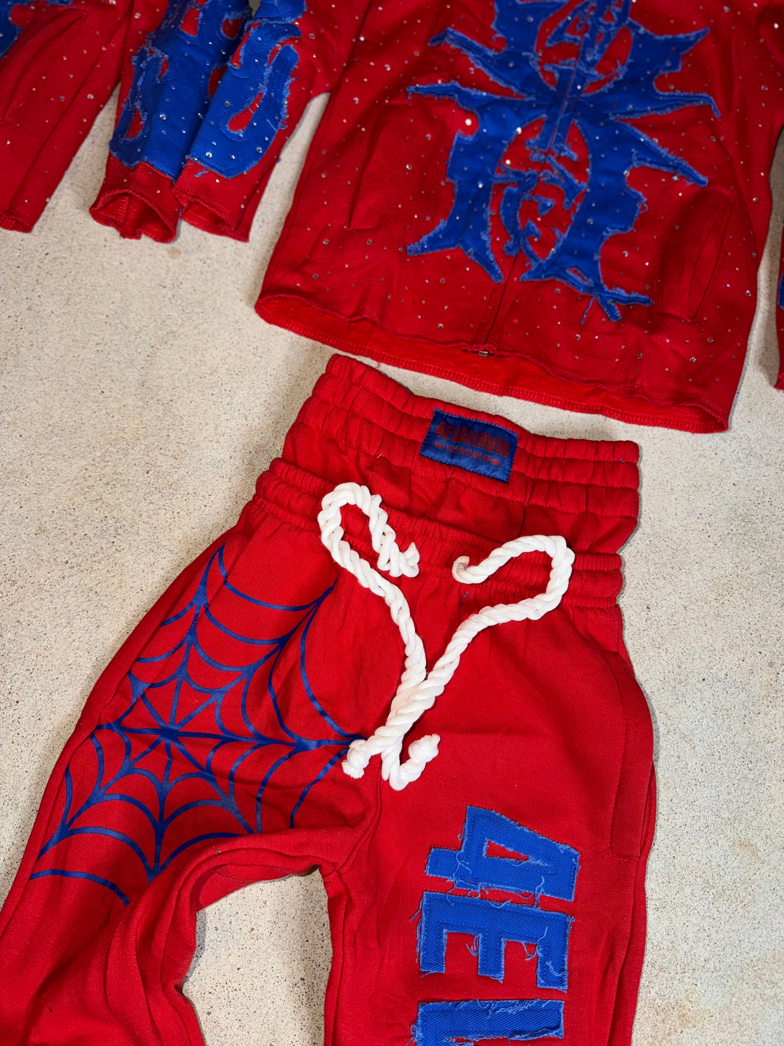 SPIDEY 4EVAHAVIN FULL ZIP SET