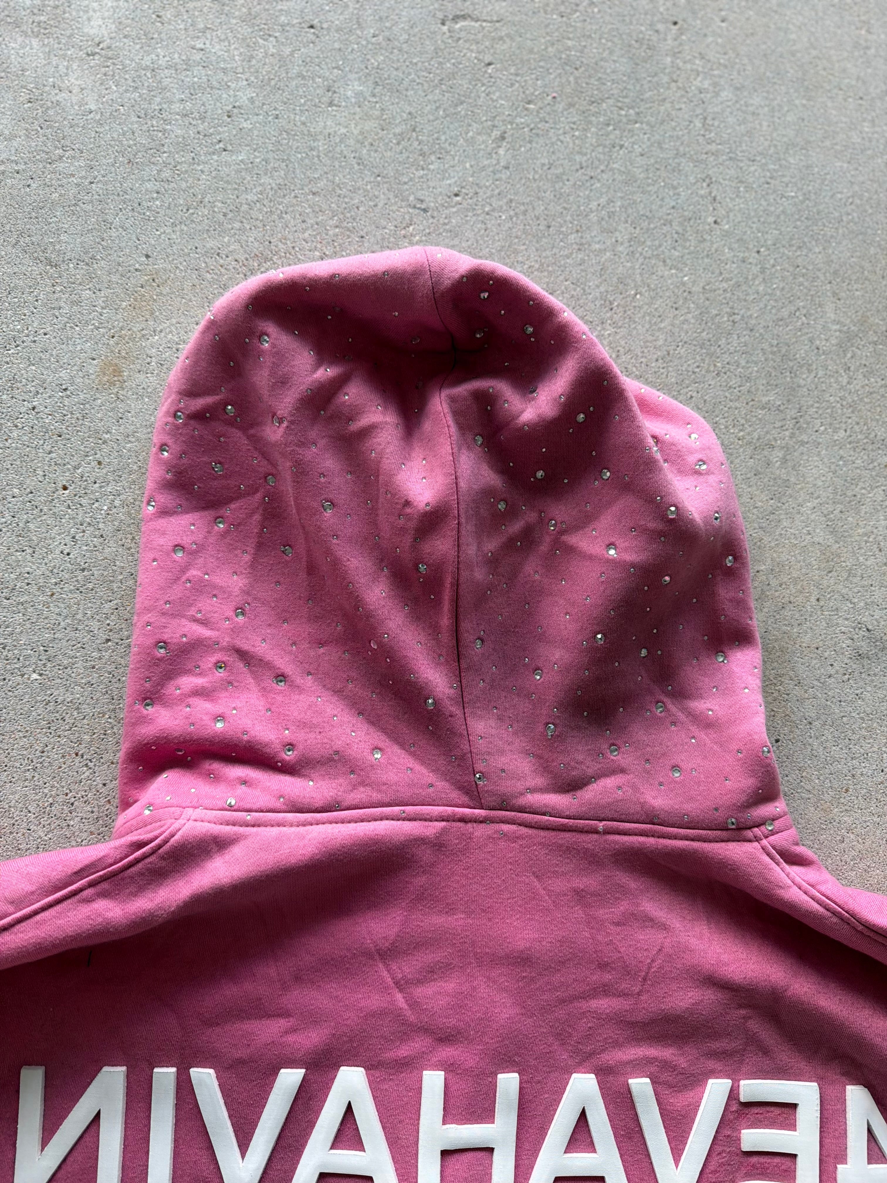 “SMOKEY PINK” REVERSED NYAB ZIP JACKET KIDS & ADULTS
