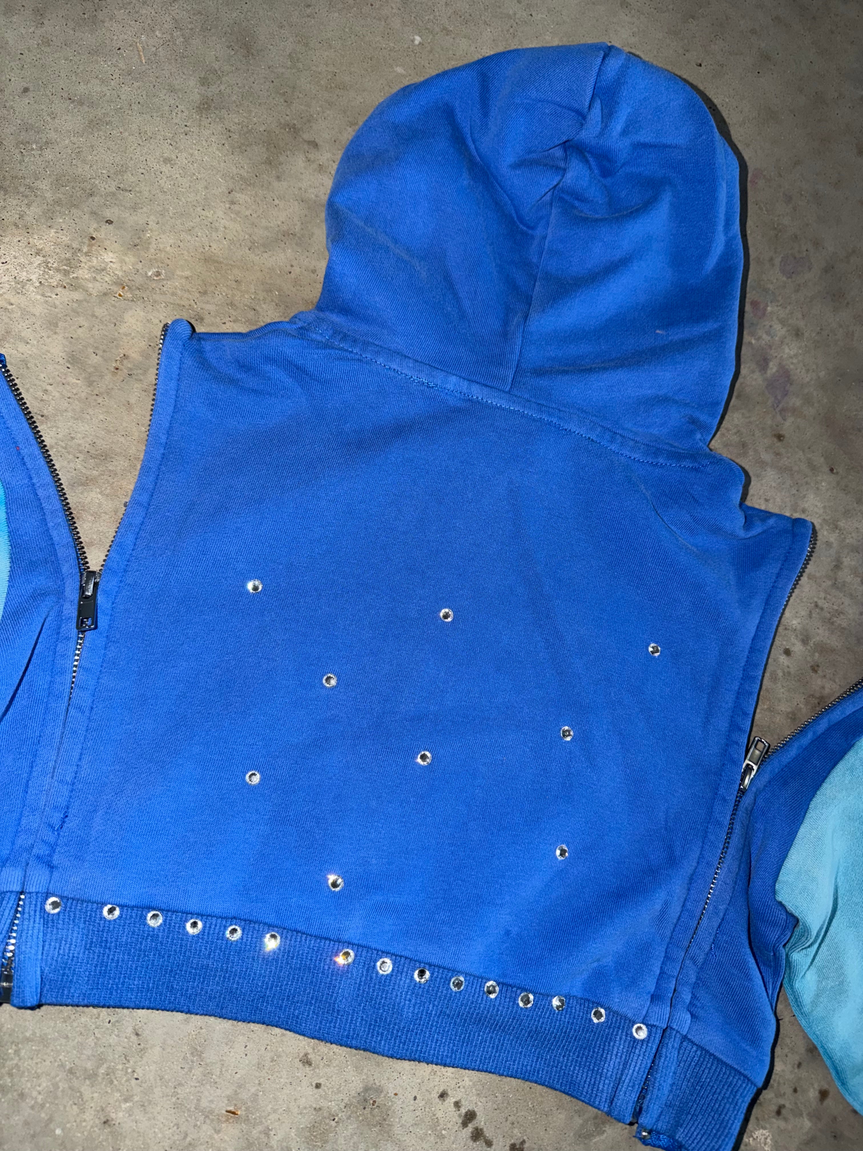 BLUE COTTON CANDY DETACHABLE JACKET "KIDS"