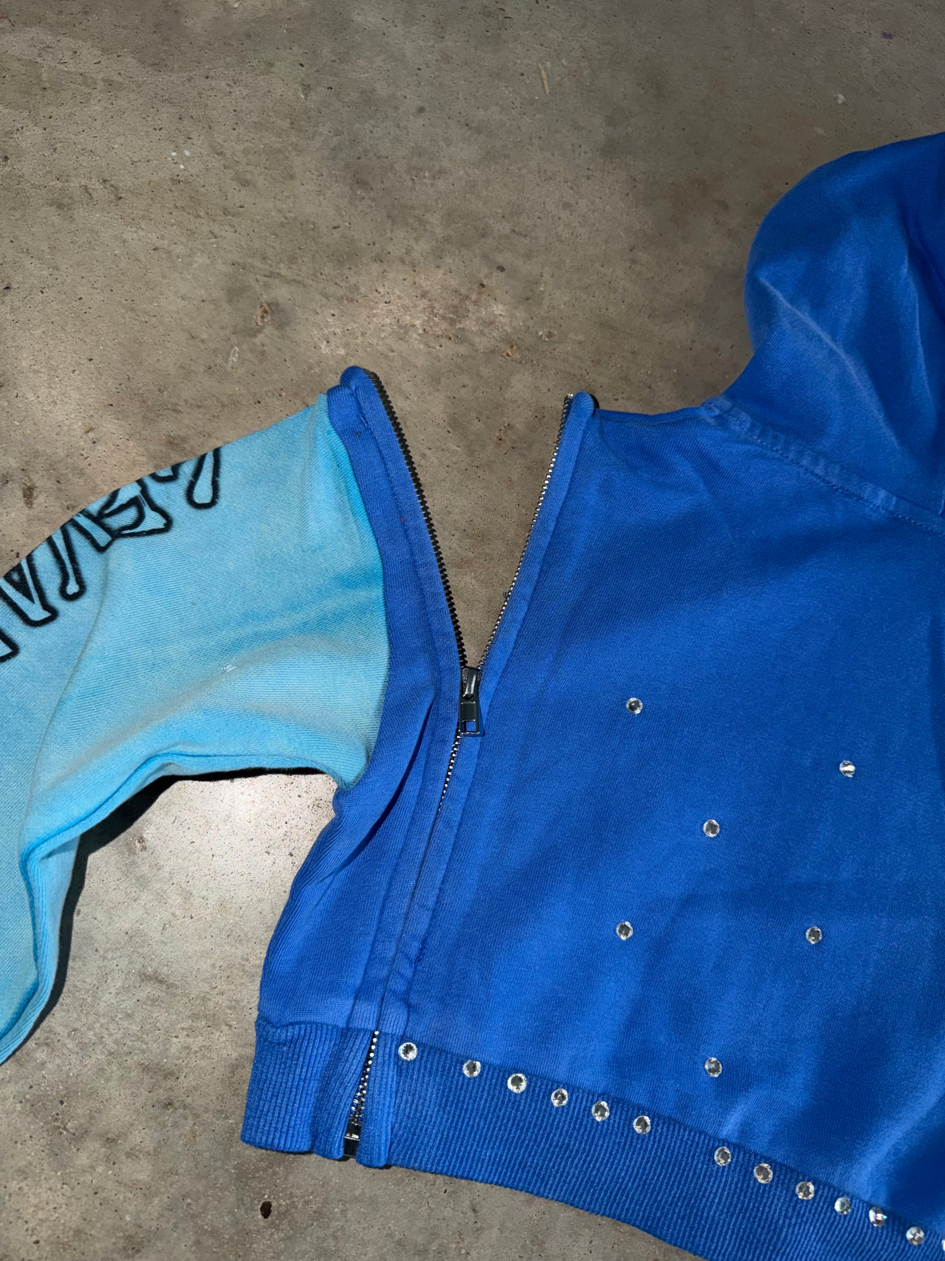 BLUE COTTON CANDY DETACHABLE JACKET "ADULTS"