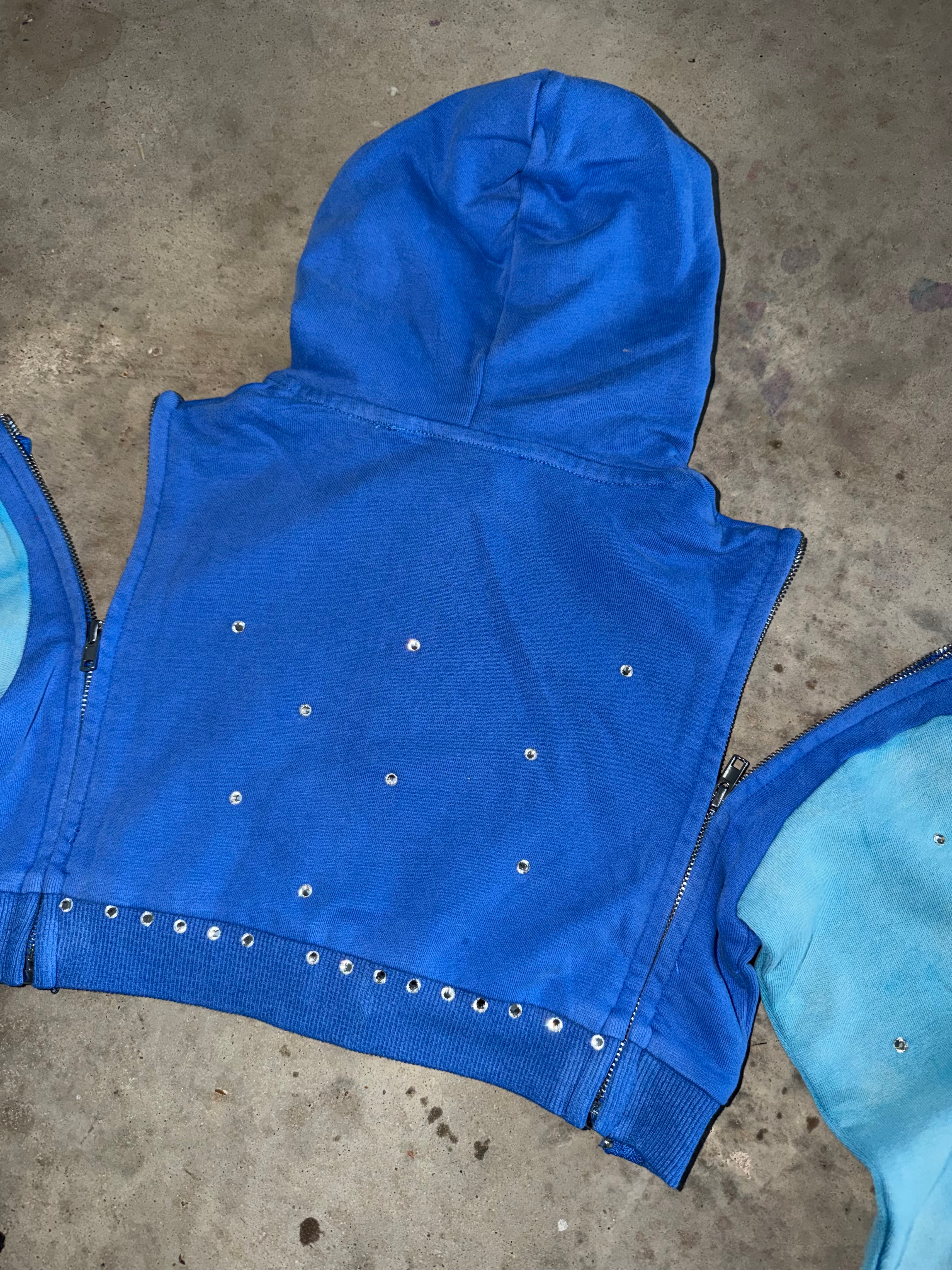 BLUE COTTON CANDY DETACHABLE JACKET "KIDS"