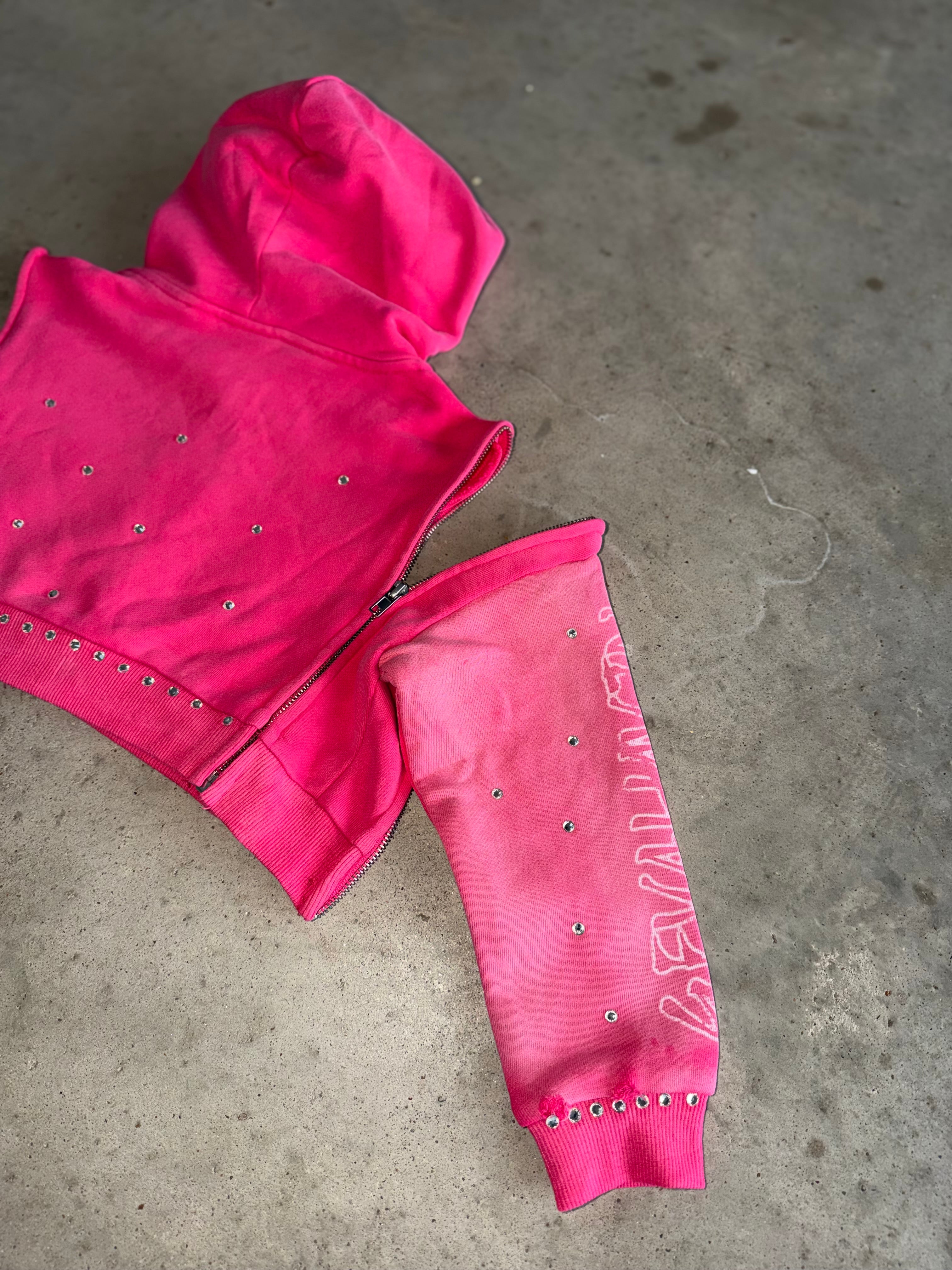 PINK COTTON CANDY DETACHABLE JACKET "KIDS"