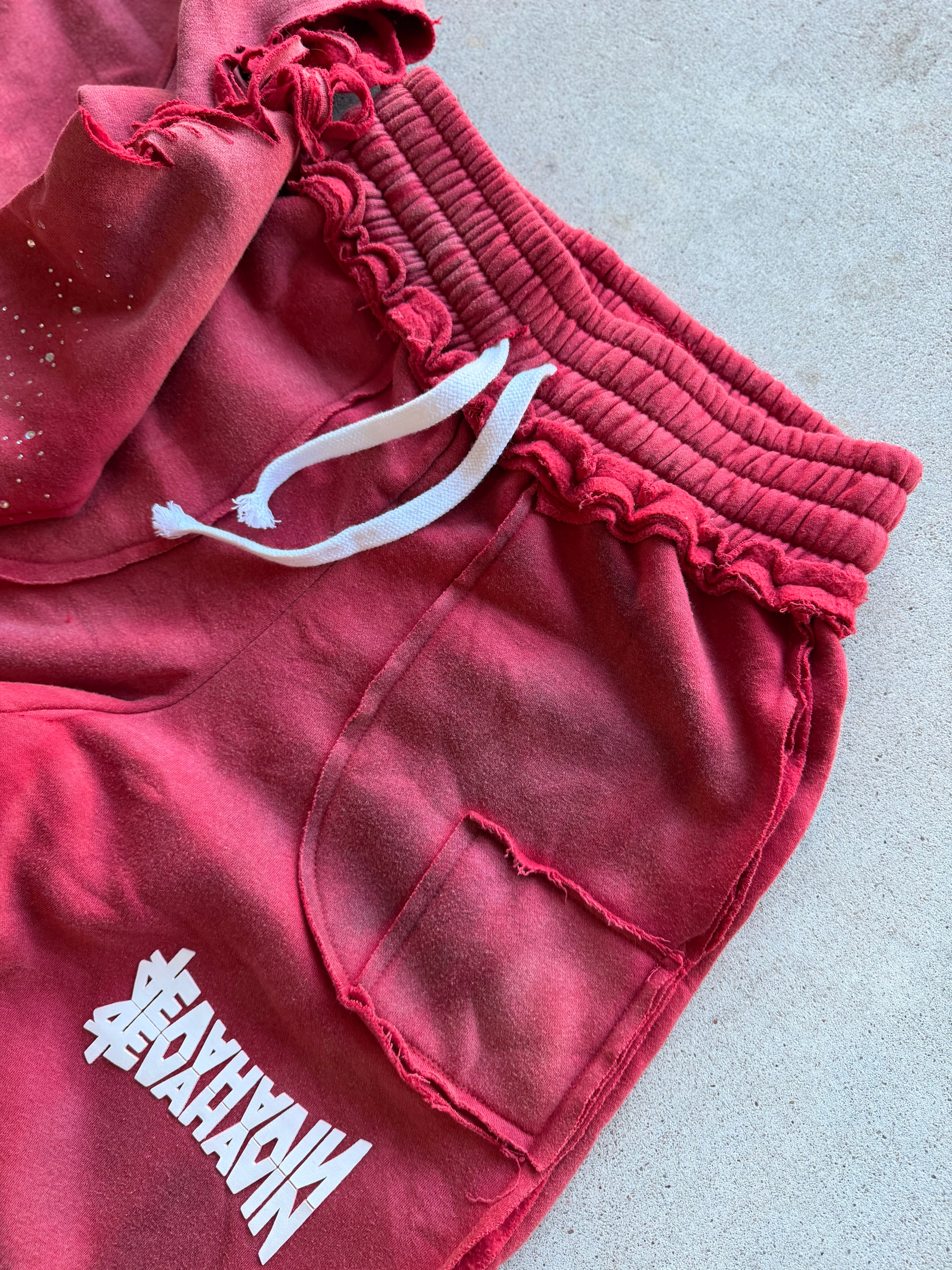 SMOKEY RED NYAB SET   "KIDS"