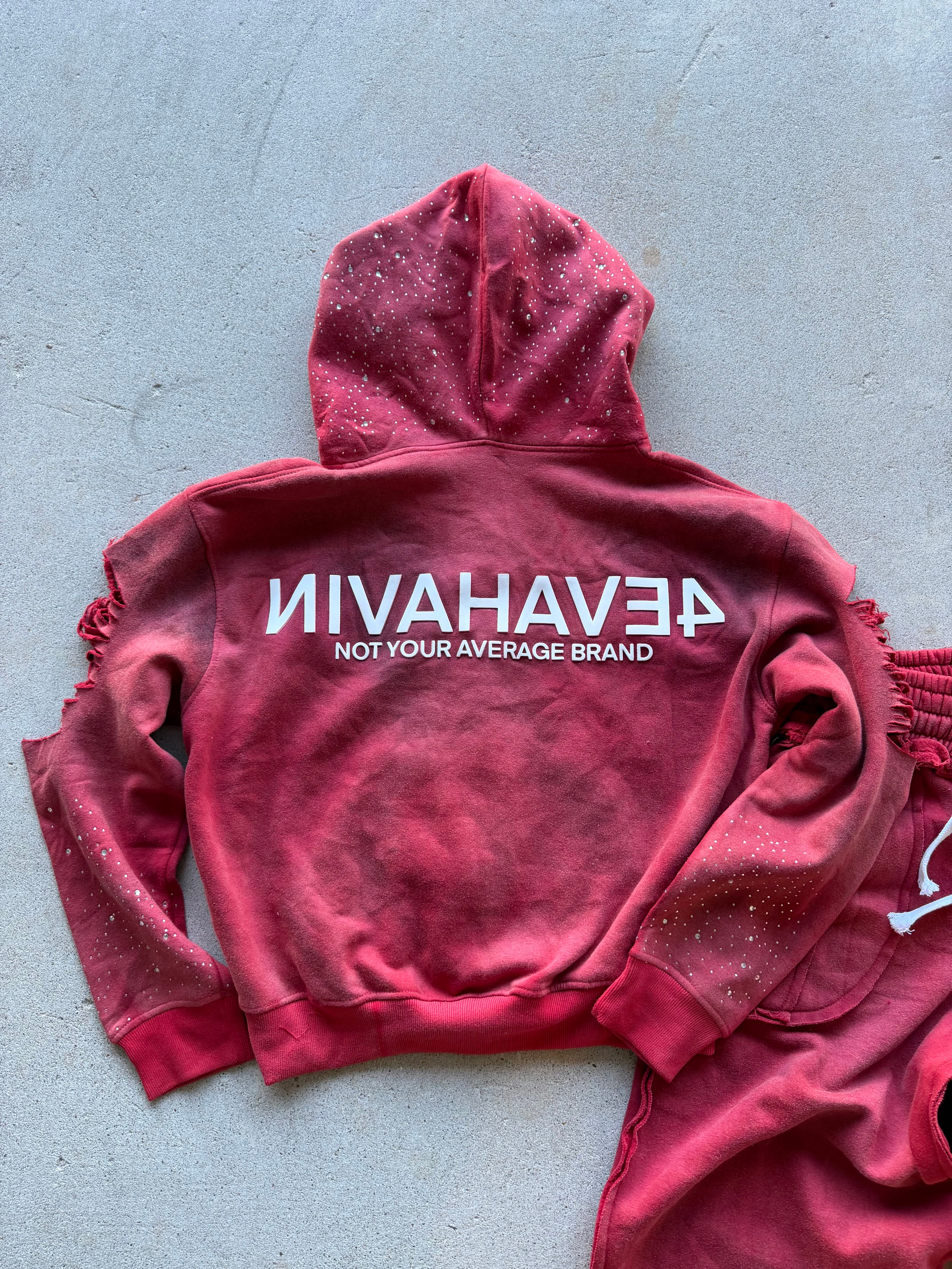 SMOKEY RED NYAB SET   "KIDS"