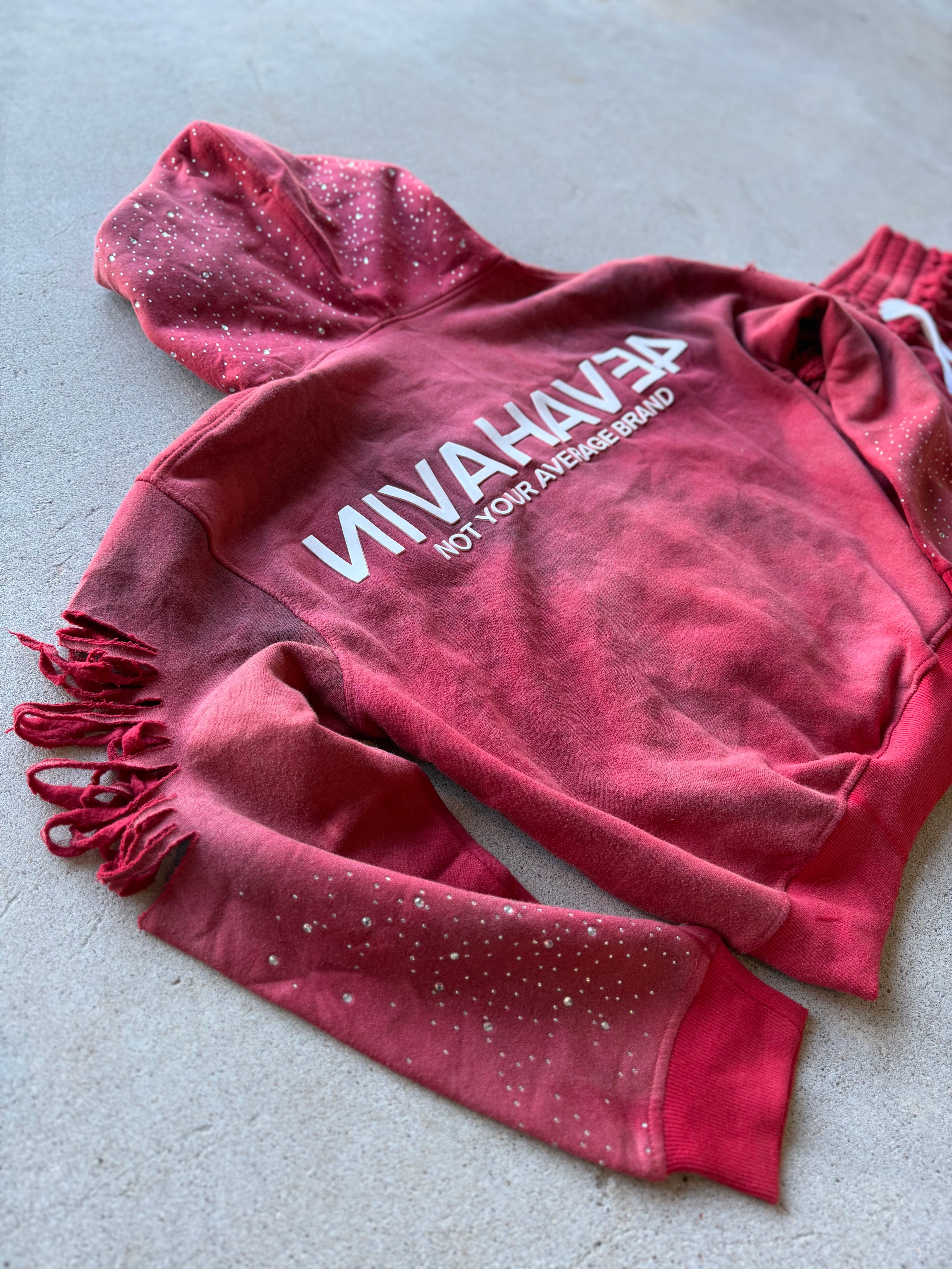 SMOKEY RED NYAB SET
 "ADULTS"