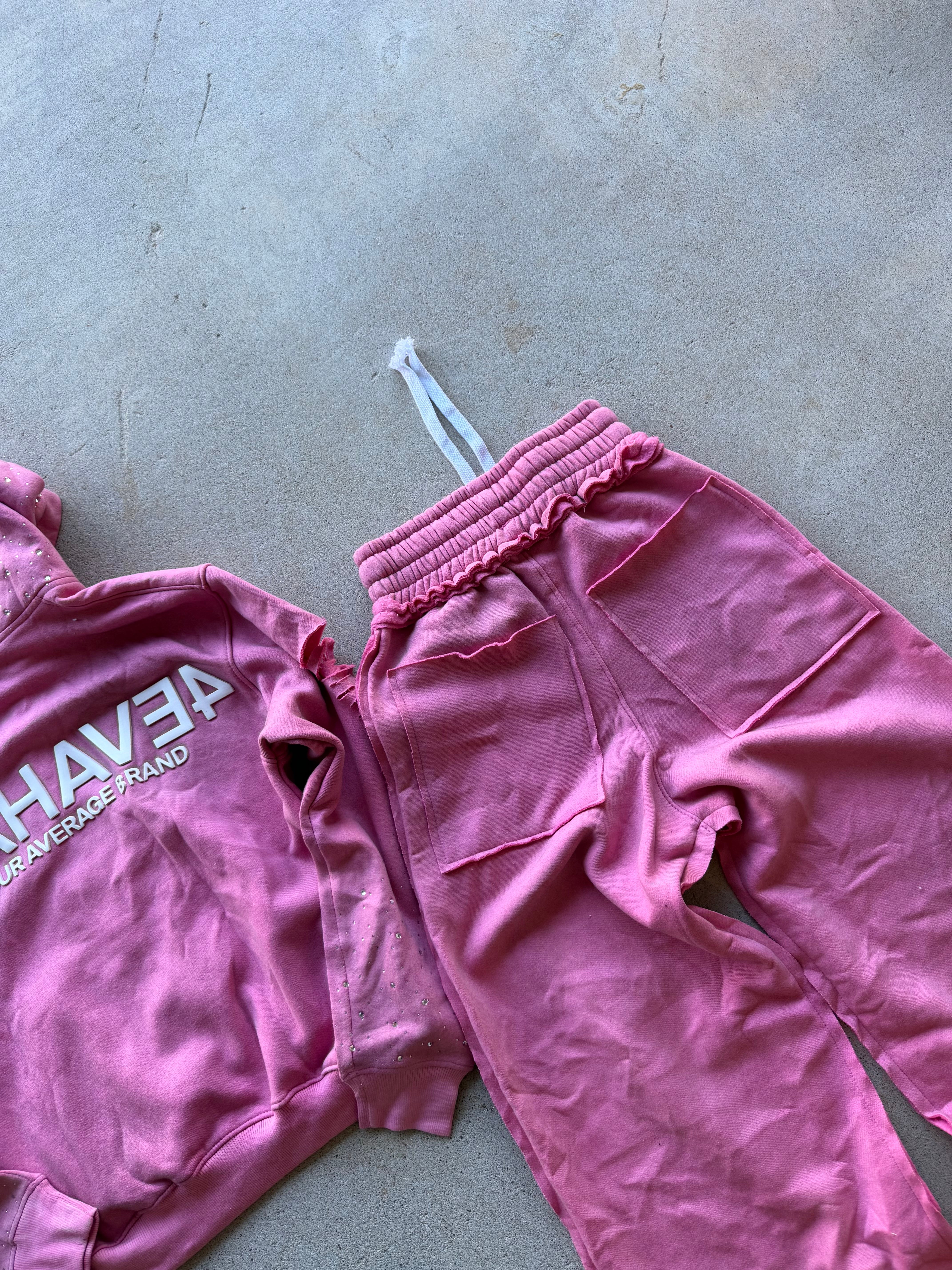 SMOKEY PINK NYAB SET
 "ADULTS"